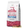 MONGE DOG ALL BREEDS PUPPY/JUNIOR MONOPR. MANZO/RISO Kg. 2,5