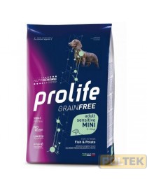PROLIFE DOG GRAIN FREE SENSITIVE FISH&POTATO MINI 600g