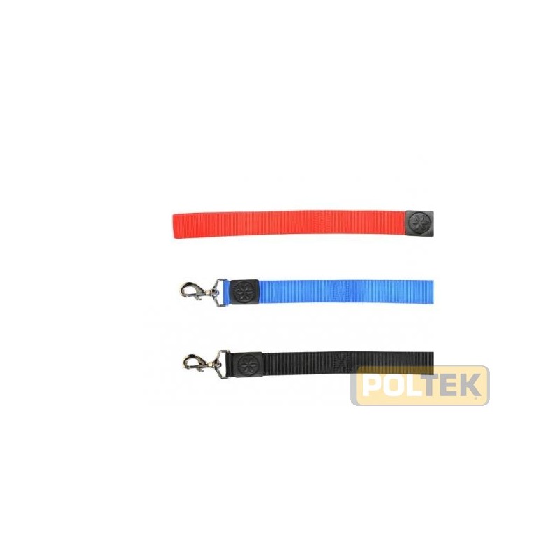 Questo guinzaglio in nylon è lungo 500 mm ed è molto resistente, grazie ai ben 38 mm di larghezza.