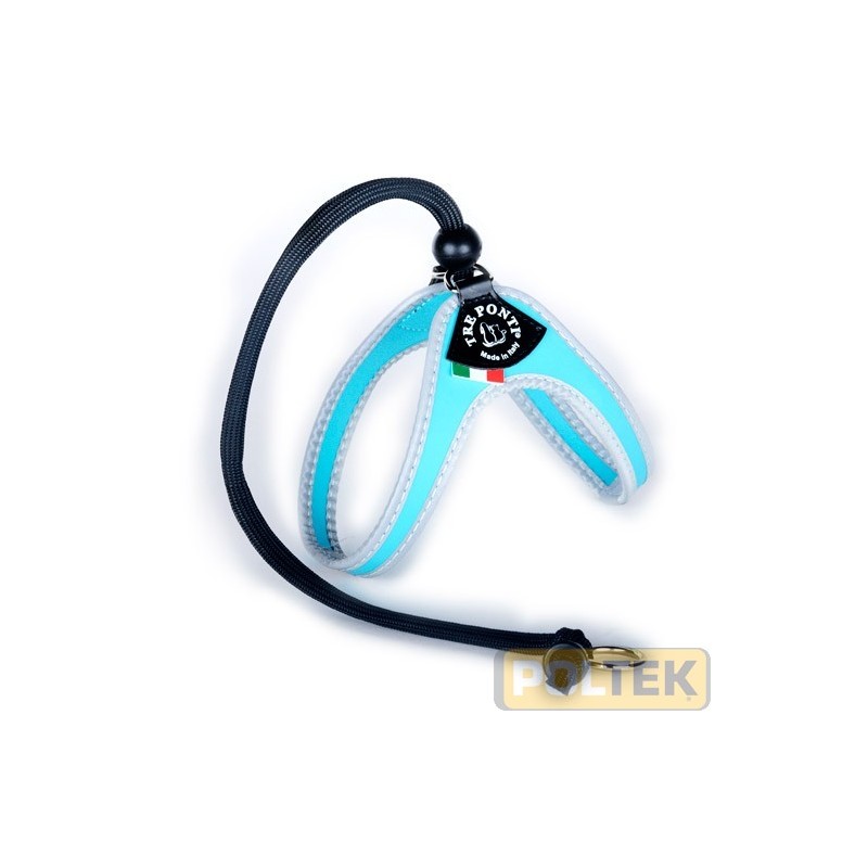 Il mix perfetto e brevettato di originalità, qualità ed ergonomia concentrato in una pettorina per cani semplice da indossare 