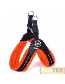 TRE PONTI PETTORINA IN RETE FLUO PLAST MIS 2 ARANCIO
