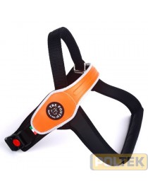 TRE PONTI PETTORINA DORSALE BORDO RIFRAN. ARANCIO tg. L