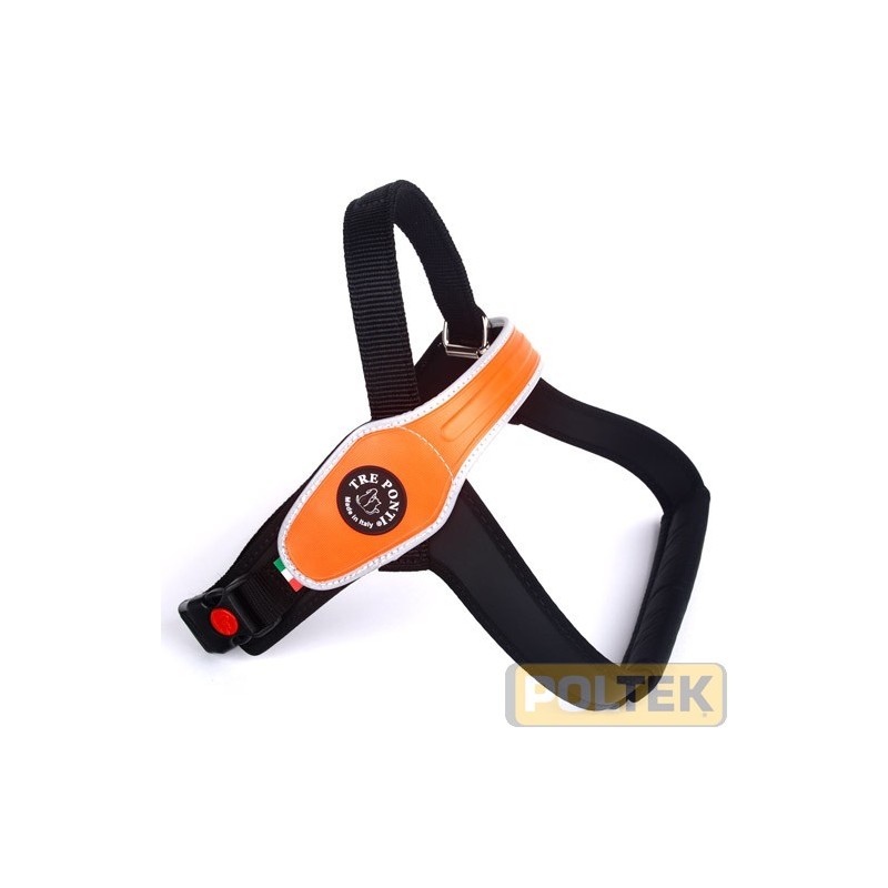 TRE PONTI PETTORINA DORSALE BORDO RIFRAN. ARANCIO tg. L