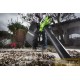GREENWORKS 40V SOFFIATORE/ASPIRATORE GD40BVIIK4 C/BATT 4Ah