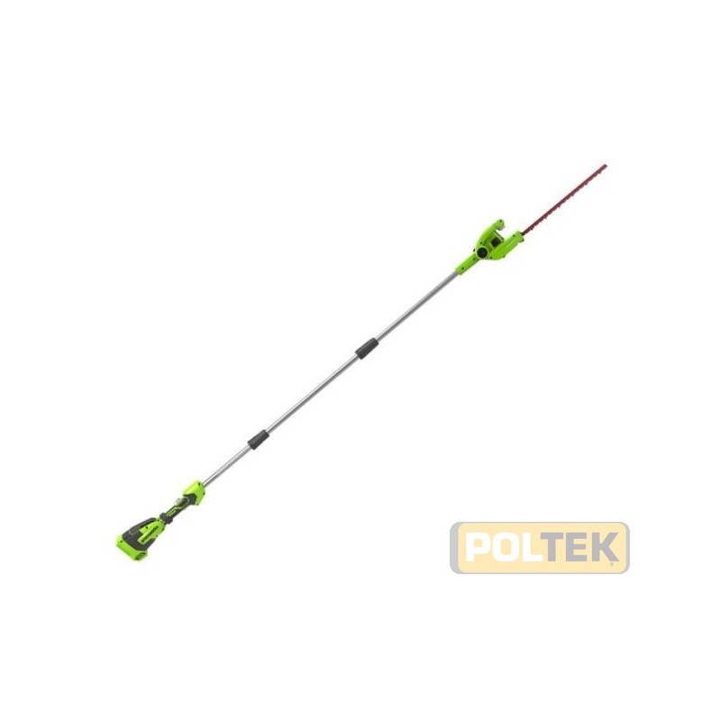 GREENWORKS 40V TAGLIASIEPI AD ASTA G40PHAK2 C/BAT. 2Ah