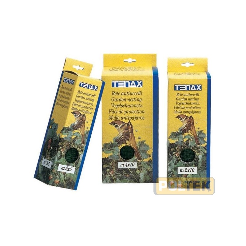 Per la protezione di frutti e semine dai volatili e come protezione per piscine o laghetti. Leggera, non danneggia le colture, n