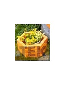 PORTAVASO LEGNO ESAGONALE 26x26xh.15