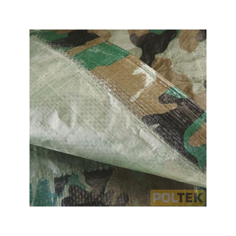 Telo occhiellato multiuso in polietilene, robusto ed impermeabile, adatto per coperture e stoccaggio. Bordo rinforzato, occhiell