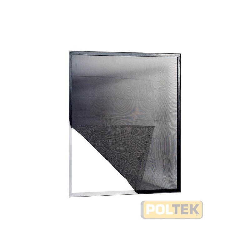 IRS ZANZARIERA ADESIVA PER FINESTRA cm 130x150 NERA
