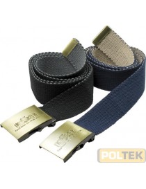 CINTURA ISSA COTONE BEIGE/BLU