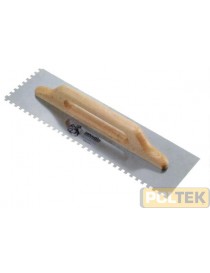 FRATTAZZO STUCCATORE AUSONIA cm 14x48 DENTE 10x10