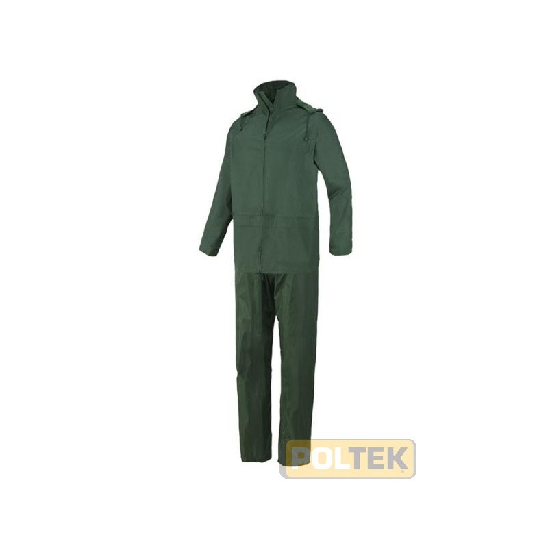 COMPLETO ISSA POLIESTERE/PVC VERDE tg. L