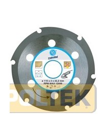 DISCO DIAMANTATO PG PER LEGNO mm 115