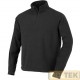 FELPA ISSA MONVISO PILE MEZZA ZIP NERO tg. M