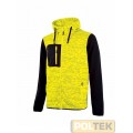 FELPA U-POWER RAINBOW GIALLO FLUO tg. M