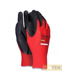 GUANTO ISSA LATTICE RED SKIN CATCH SPALMATO tg. 10