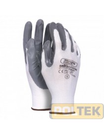GUANTO ISSA NYLON SPALMATO NITRIL GRIGIO tg. 9