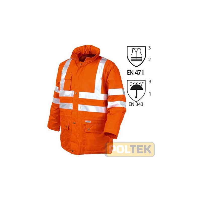 Confezionata con tessuto impermeabile traspirante, cuciture nastrate per garantire l’impermeabilità, foderata in rete per una