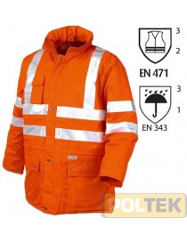 Confezionata con tessuto impermeabile traspirante, cuciture nastrate per garantire l’impermeabilità, foderata in rete per una