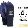 GUANTO ISSA NYLON 18 AGHI LIGHT SPALMATURA NITRILE tg. 10