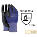 GUANTO ISSA NYLON 18 AGHI LIGHT SPALMATURA PU tg. 7