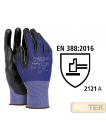 GUANTO ISSA NYLON 18 AGHI LIGHT SPALMATURA PU tg. 9