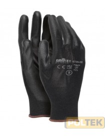 GUANTO ISSA NYLON SPALMATO POLIUR. NERO tg. 8