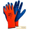 GUANTO ISSA NYLON SPALMATO NITRILE ARANCIO tg. 9