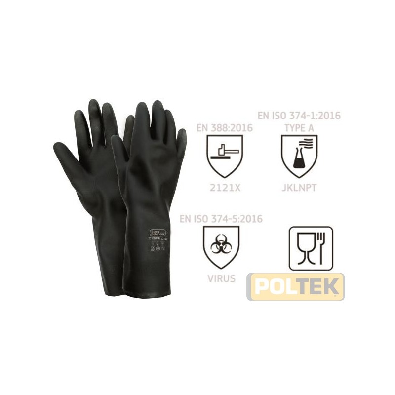 GUANTO ISSA NEOPRENE BLACK DEFENDER tg. S