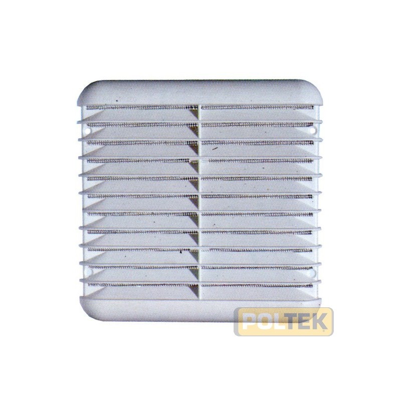 GRIGLIA AERAZIONE PL CON RETE mm 166x166