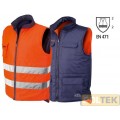 GILET ISSA REVERSE ALTA VISIBILITA' ARANCIO EN471 tg. L
