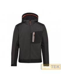 GIACCA DIADORA SOFTSHELL CARBON TECH GRIGIO ASFALTO tg. M