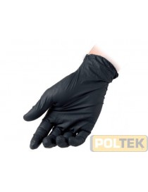 GUANTO REFLEXX N78 NITRILE NERO NO POLVERE tg. M