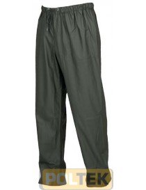 PANTALONE ISSA POLIURETANO LLUVIA FODERATO VERDE tg. M