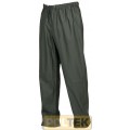PANTALONE ISSA POLIURETANO LLUVIA FODERATO VERDE tg. XL
