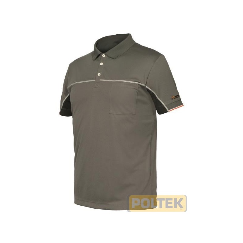 Polo tecnica ad alta traspirazione e veloce asciugatura ideale per chi ama utilizzare prodotti di derivazione sportiva anche dur