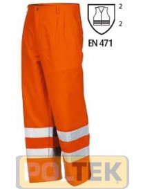 PANTALONE ISSA ALTA V. ARANCIO EN471 tg. L