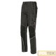 Pantalone tecnico con inserti in tessuto antiabrasione e piping riflettente. Possibilità di regolazione in lunghezza e larghezz