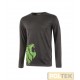 T-SHIRT MANICA LUNGA U-POWER ALIEN ASPHALT GREY tg. L