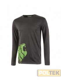 T-SHIRT MANICA LUNGA U-POWER ALIEN ASPHALT GREY tg. XXL
