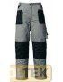 PANTALONE ISSA STRETCH GRIGIO/NERO FODERATO tg. XXXL