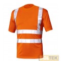 T-SHIRT ISSA ALTA VISIBILITA' ARANCIO tg. L