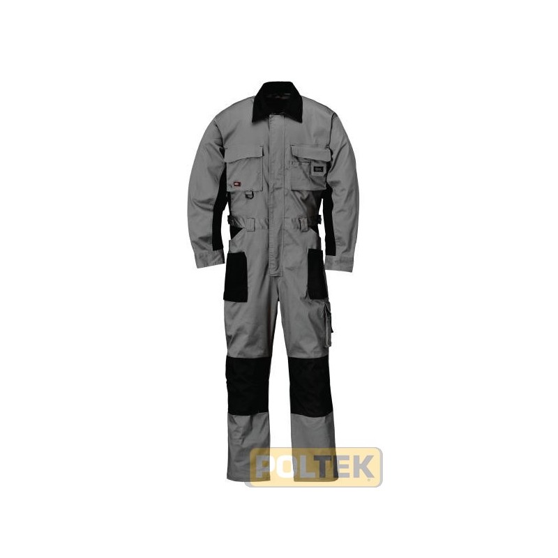 Tuta confezionata con tessuto di cotone elasticizzato ISSATECH che permette la massima liberta' di movimento e quindi la massima