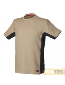 T-SHIRT ISSA STRETCH BEIGE tg. S