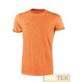 T-SHIRT U-POWER FLUO ORANGE cf.pz.3 tg. XXXL