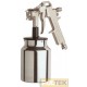 Aerografo con serbatoio con chiusura aggancio rapido e capacità da cc. 1000. Pressione massima di esercizio da 4 a 8 BAR. Consu