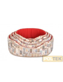 CAMON CUCCIA OVALE DOG'S CITY 68cm