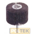 RUOTA ABRASIVA LAMELLARE d. 40 g 80