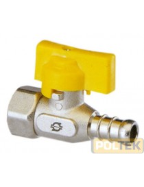 RUBINETTO A SFERA F.I.V. DIRITTO METANO FEMMINA