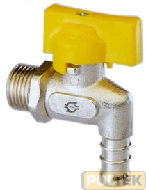 RUBINETTO A SFERA F.I.V. SQUADRA METANO MASCHIO